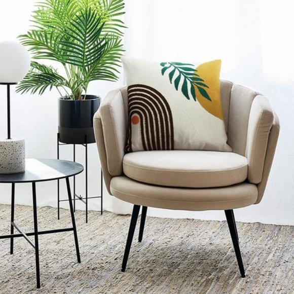 Boho Decorative Throw Pillow Cover Case Accent Abstract Mid Century Modern Decor - Picture 8 of 14